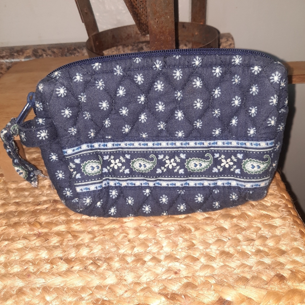 90s Retired Seaport Vera Bradley cosmetic bag